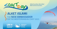 From the sky to … Ambassador for the Mediterranean Coast Day!