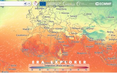 Global Climate Data with the ERA Explorer Map