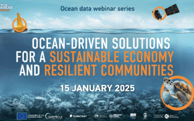 Ocean-Driven Solutions for a Sustainable Economy and Resilient Communities -EU Ocean Data webinar series