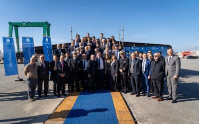 Arcadia takes shape, ISPRA’s new oceanographic vessel