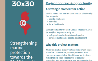 The “Tunisia Towards 30×30” Project officially launched