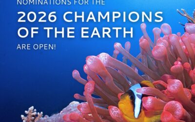 Applications Open for Champions of the Earth 2026