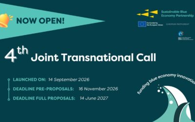 Fourth Joint Transnational Call of the Sustainable Blue Economy Partnership